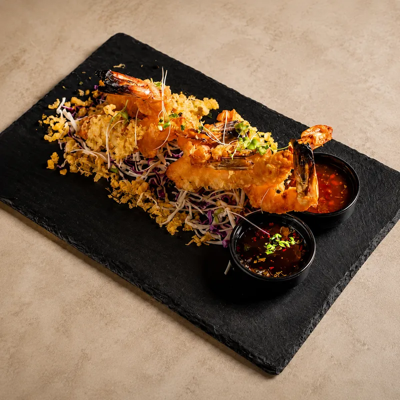 Coastal Tempura Prawns