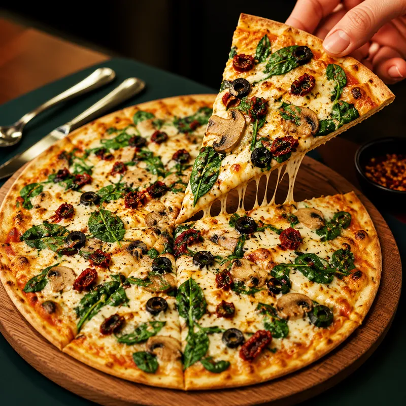 Spinach & Mushroom