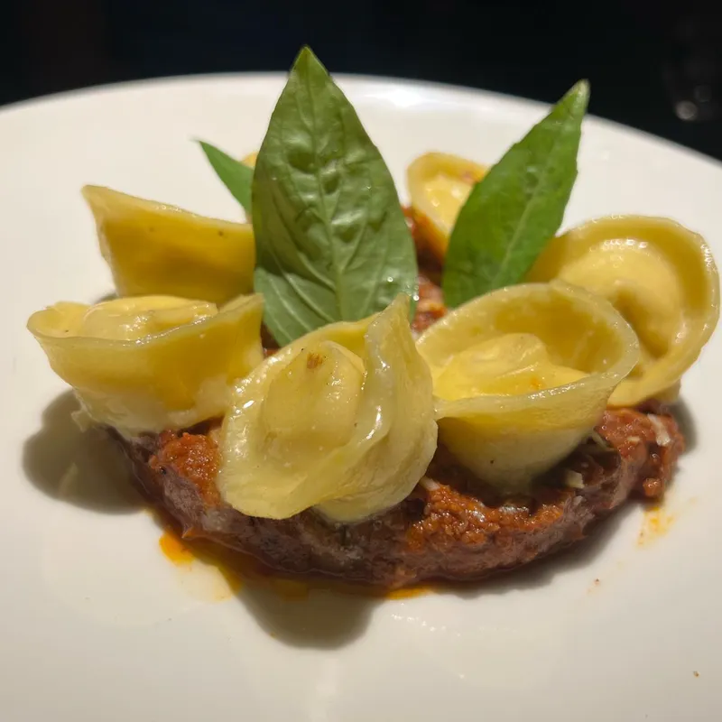 Cheese Tortellini with Beef Ragù