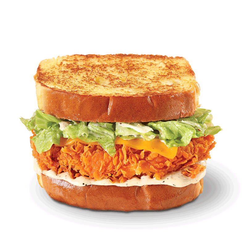 Crispy Caesar Chicken Sando